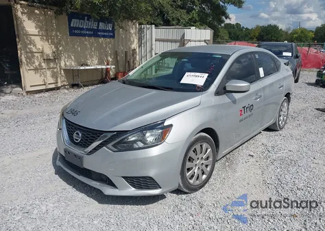 2019 Nissan Sentra S z USA, uszkodzony, nr VIN 3N1AB7APXKY341193